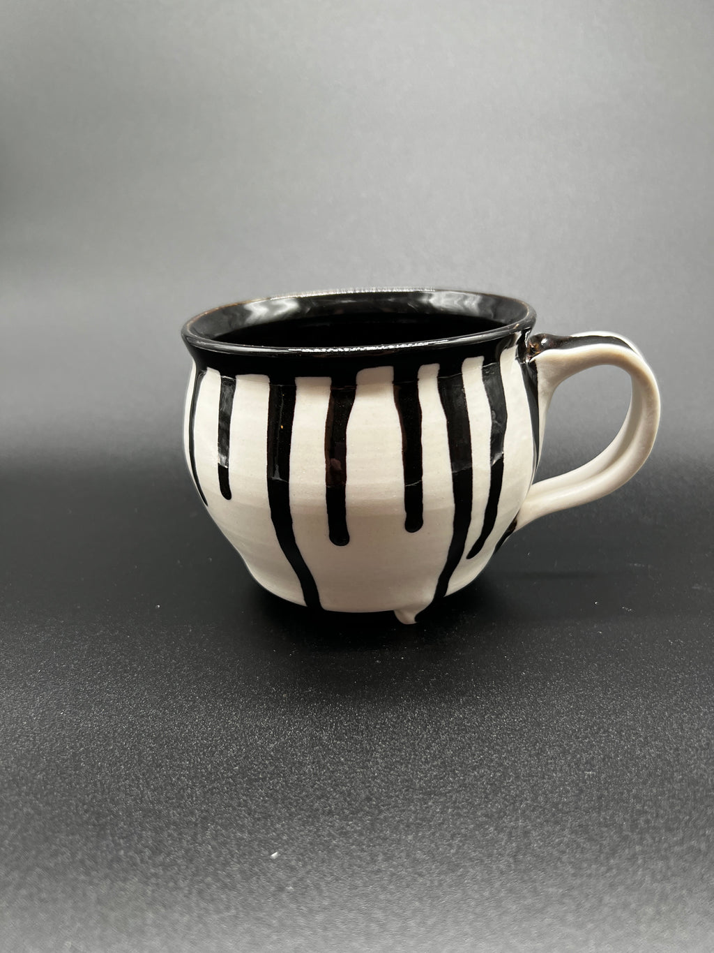 White Porcelain Cauldron Mug #2