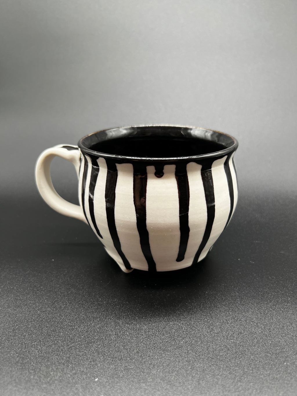 White Porcelain Cauldron Mug #2