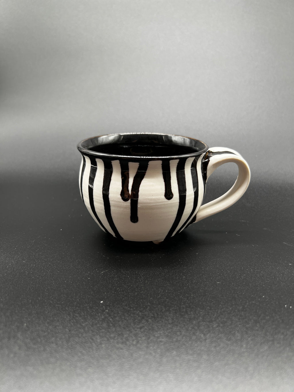 White Porcelain Cauldron Mug #1