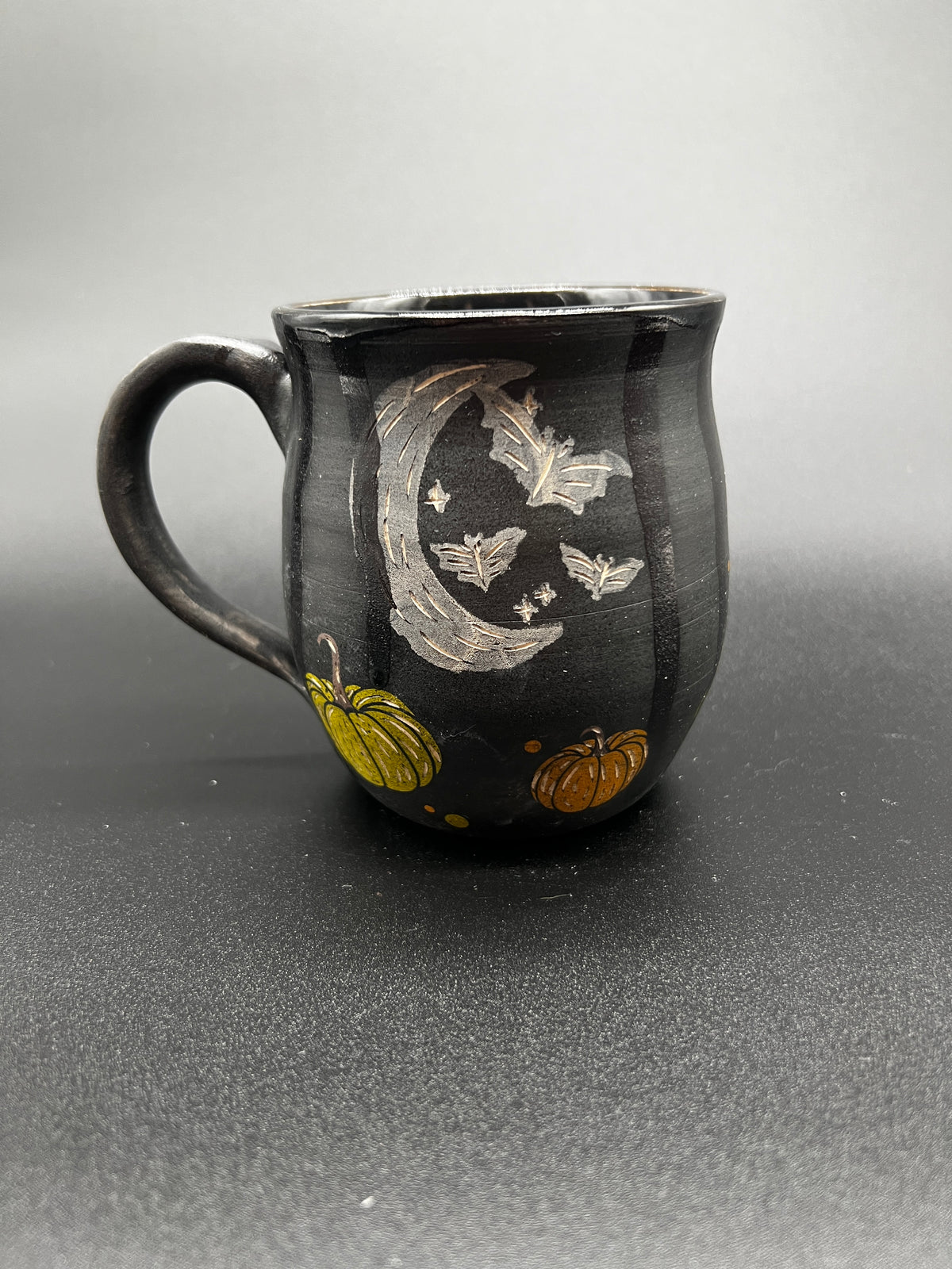 White Stoneware Spooky Season Mug #2