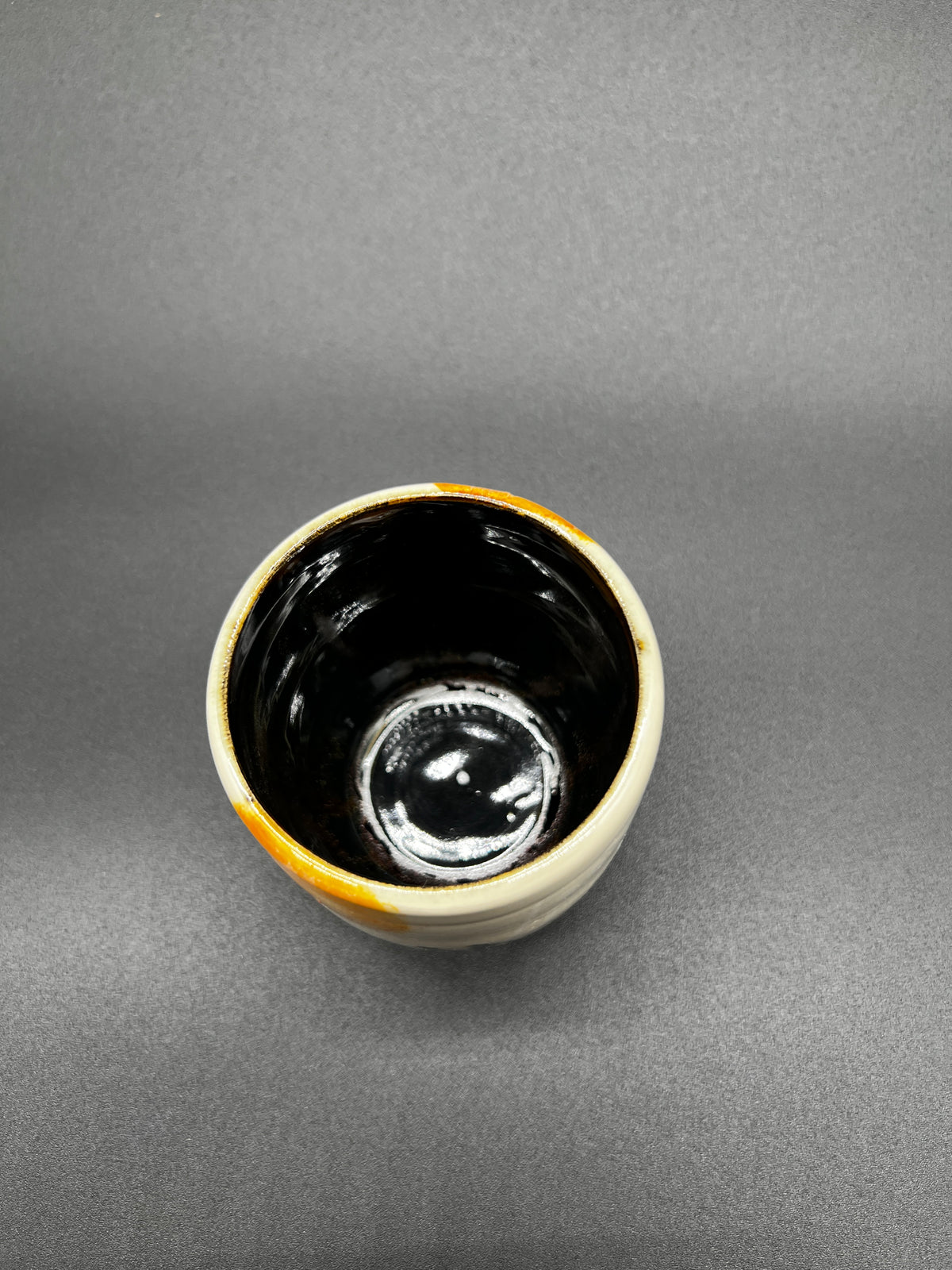 White Stoneware Spooky Season Tumbler #2