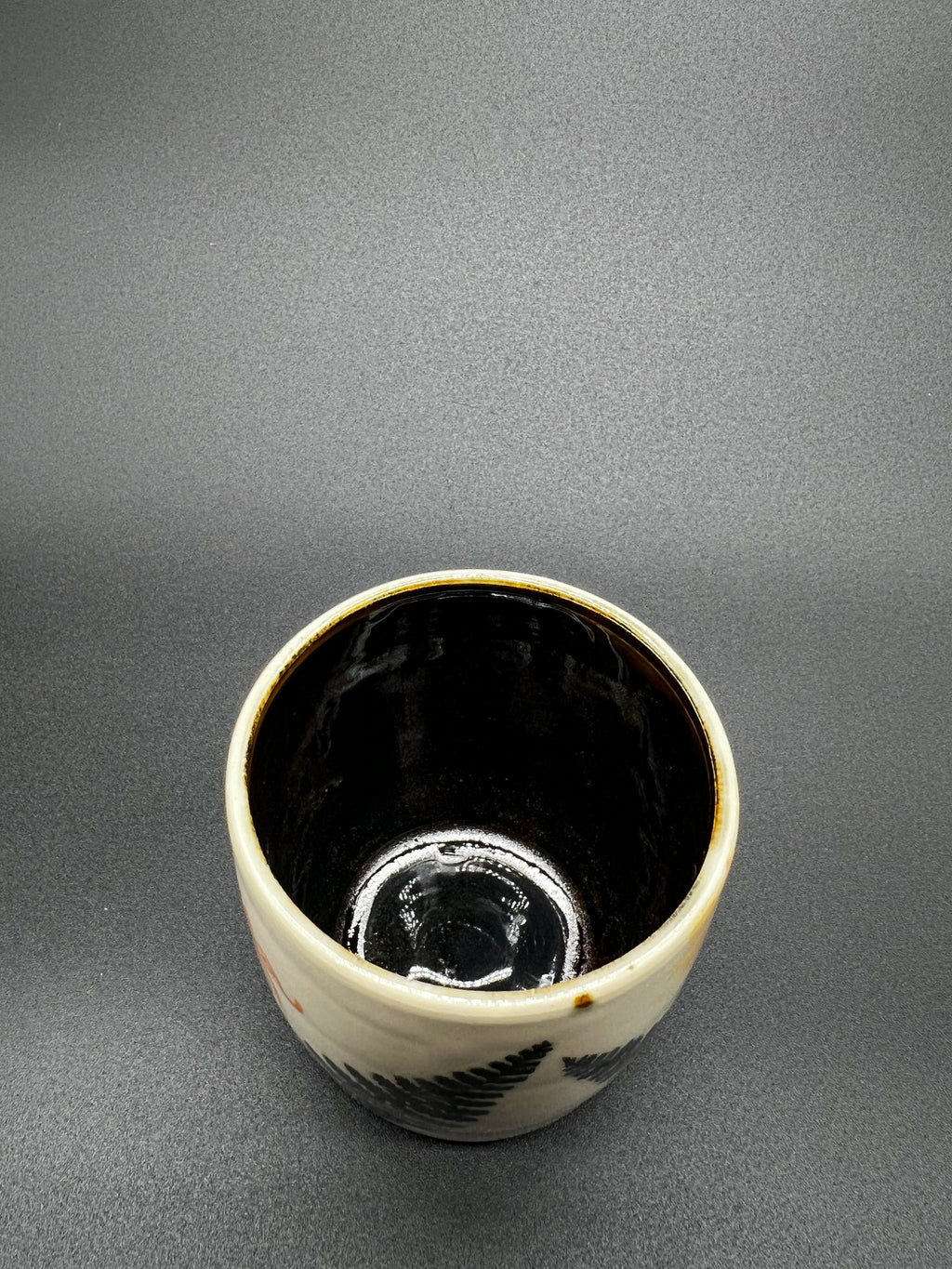 White Stoneware Spooky Season Tumbler #6