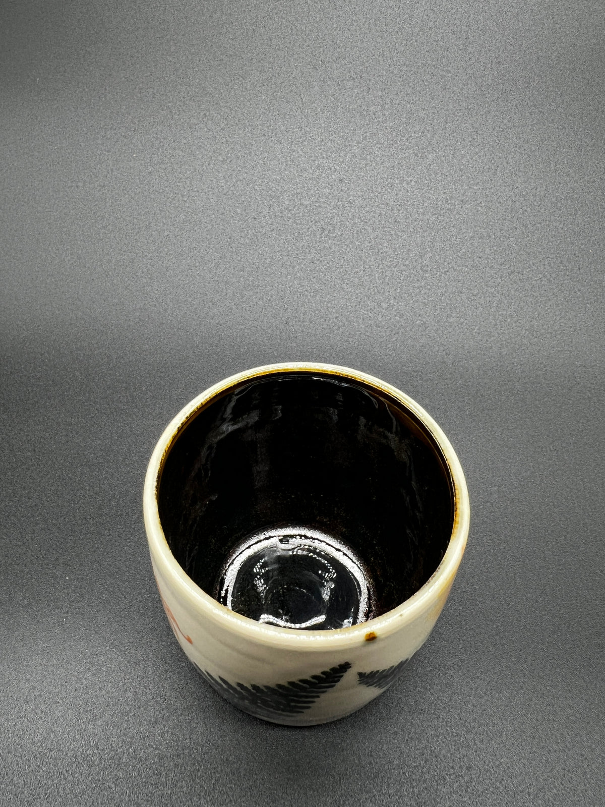 White Stoneware Spooky Season Tumbler #6