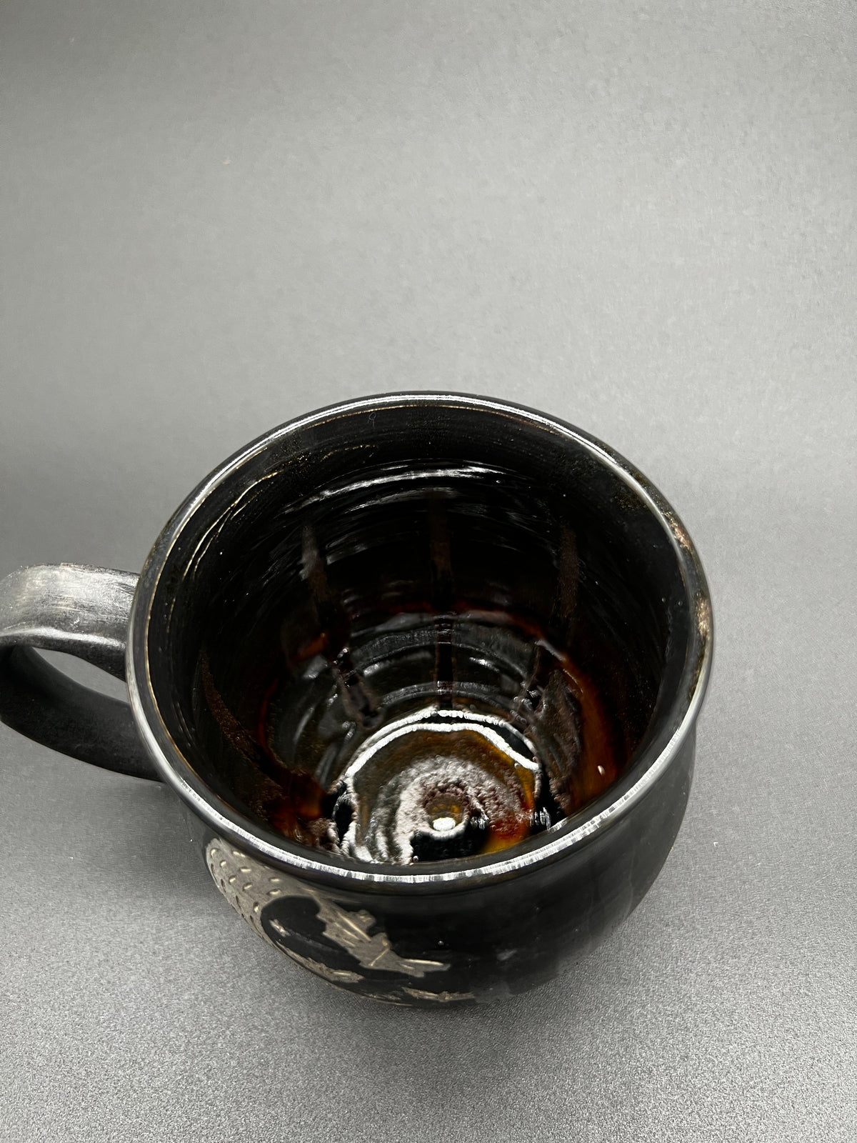 White Stoneware Spooky Season Mug #1