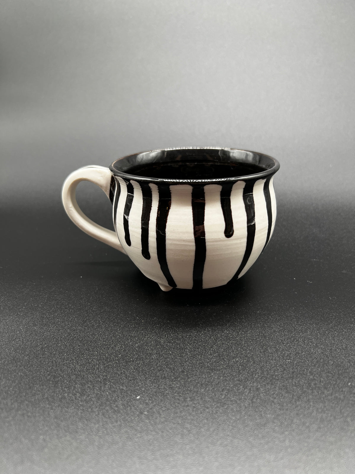 White Porcelain Cauldron Mug #1