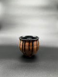Red Stoneware Cauldron #1
