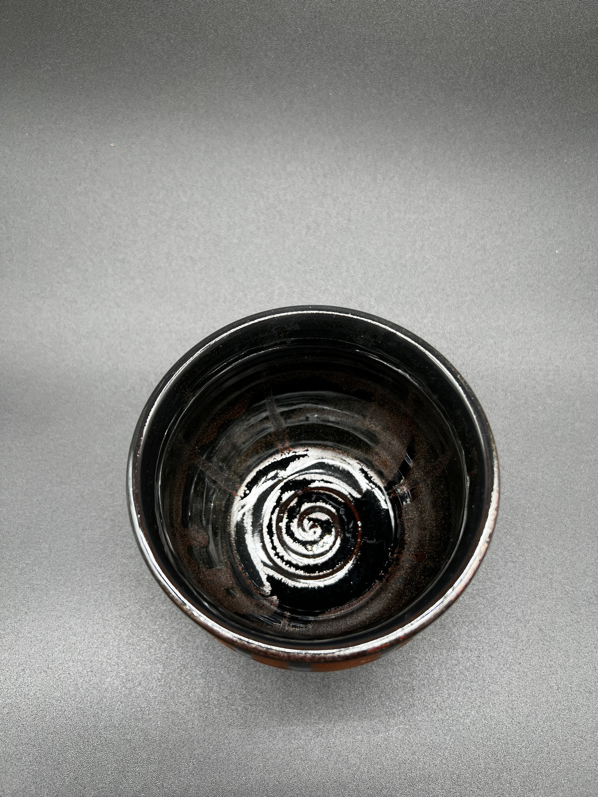 Red Stoneware Cauldron #1