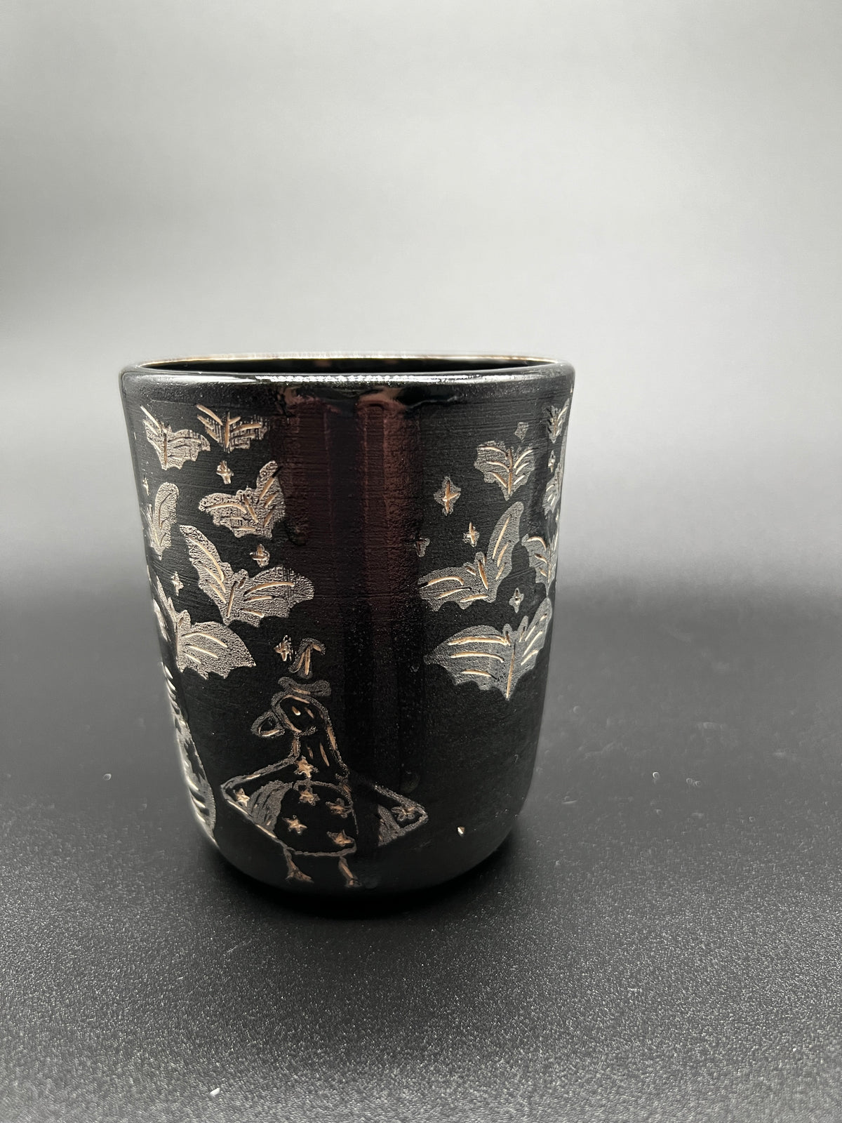 White Stoneware Spooky Season Mug #4